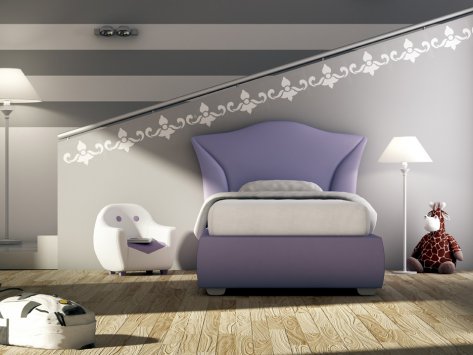 Target Point Letto Maddalena singolo con contenitore - Letti singoli