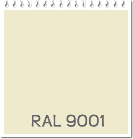Цвет Рал 9001